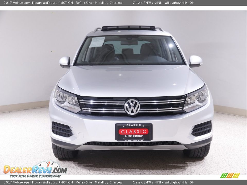 2017 Volkswagen Tiguan Wolfsburg 4MOTION Reflex Silver Metallic / Charcoal Photo #2