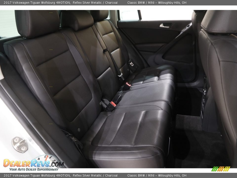 Rear Seat of 2017 Volkswagen Tiguan Wolfsburg 4MOTION Photo #15