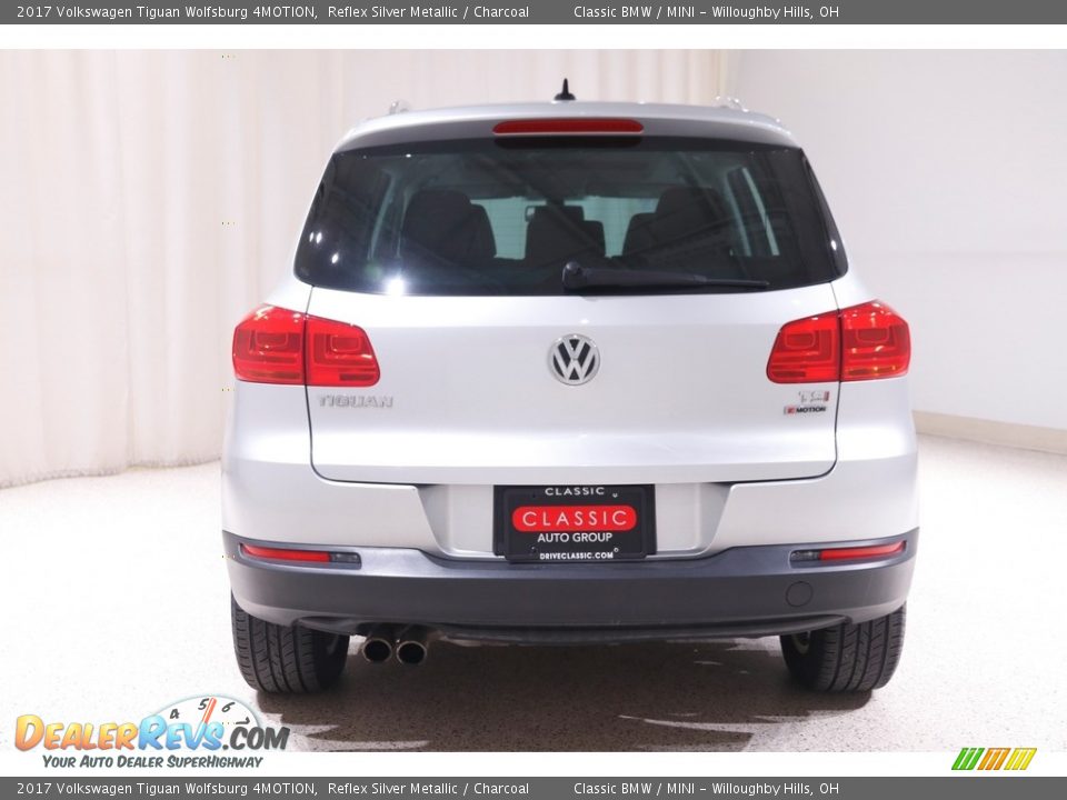 2017 Volkswagen Tiguan Wolfsburg 4MOTION Reflex Silver Metallic / Charcoal Photo #17