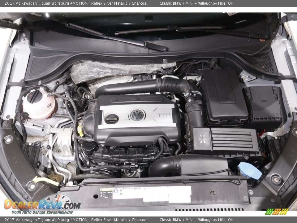 2017 Volkswagen Tiguan Wolfsburg 4MOTION 2.0 Liter Turbocharged DOHC 16-Valve VVT 4 Cylinder Engine Photo #18
