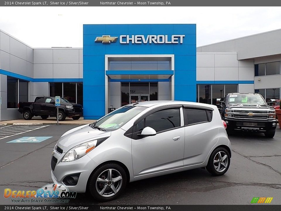 2014 Chevrolet Spark LT Silver Ice / Silver/Silver Photo #1