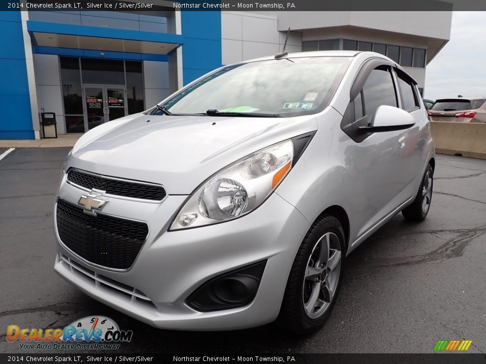 2014 Chevrolet Spark LT Silver Ice / Silver/Silver Photo #2