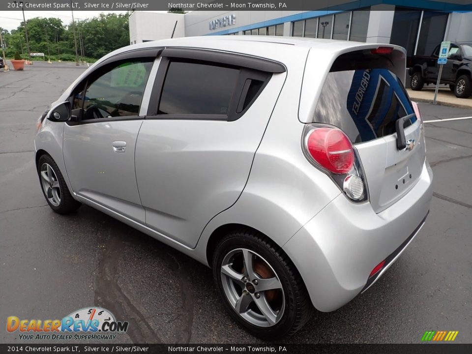 2014 Chevrolet Spark LT Silver Ice / Silver/Silver Photo #4