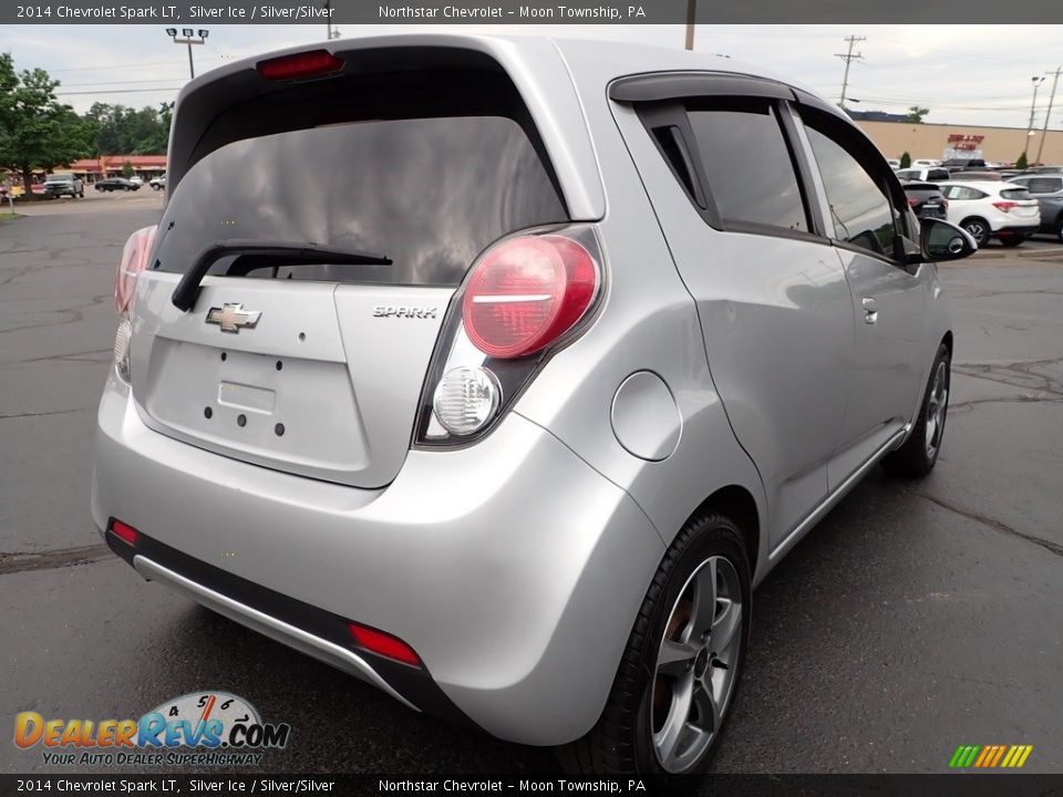 2014 Chevrolet Spark LT Silver Ice / Silver/Silver Photo #8