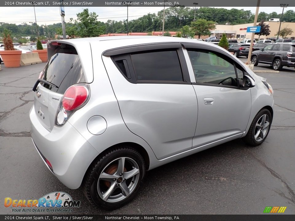 2014 Chevrolet Spark LT Silver Ice / Silver/Silver Photo #9