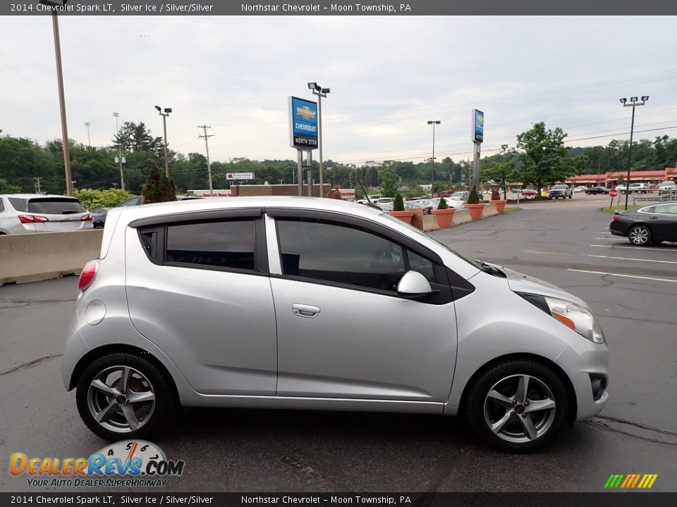 2014 Chevrolet Spark LT Silver Ice / Silver/Silver Photo #10