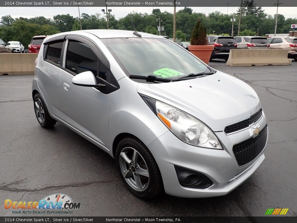 2014 Chevrolet Spark LT Silver Ice / Silver/Silver Photo #11