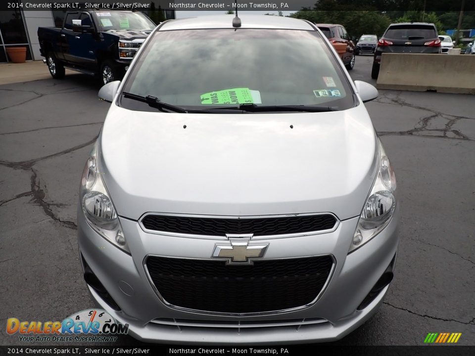 2014 Chevrolet Spark LT Silver Ice / Silver/Silver Photo #13