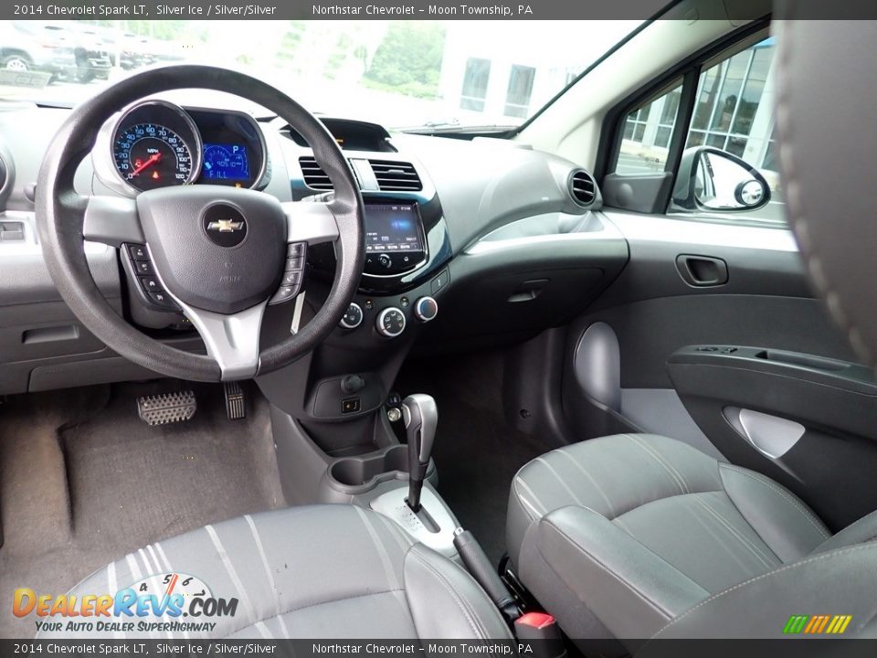 2014 Chevrolet Spark LT Silver Ice / Silver/Silver Photo #22