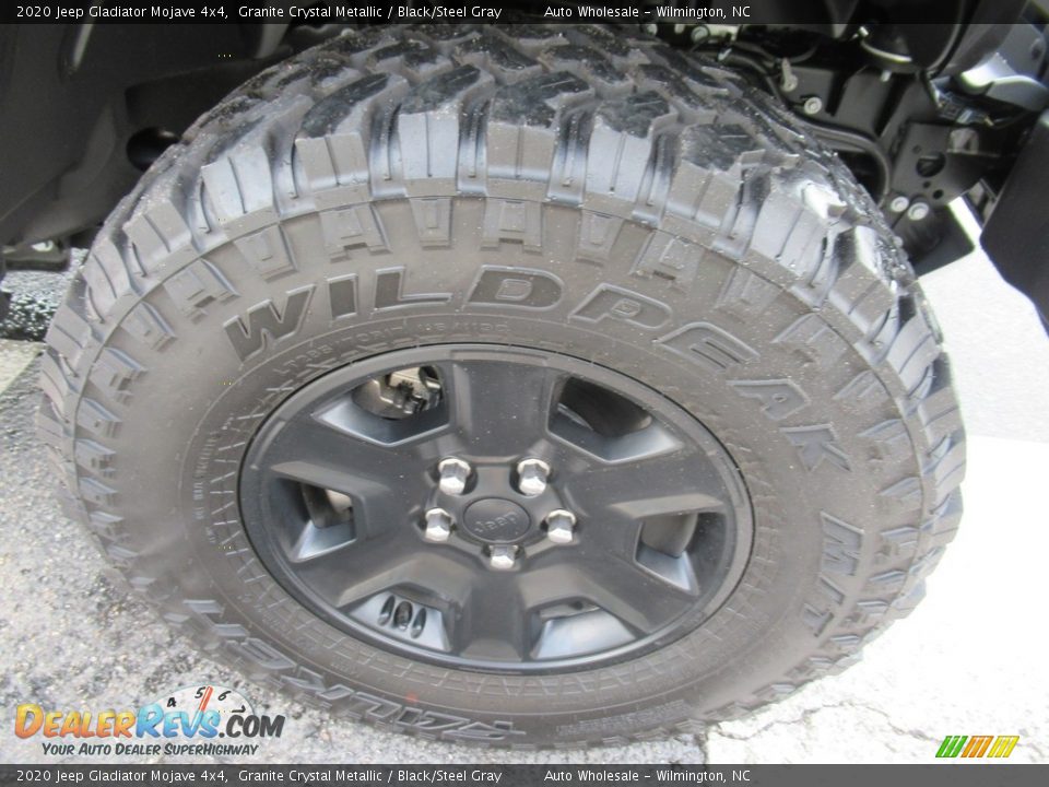 2020 Jeep Gladiator Mojave 4x4 Granite Crystal Metallic / Black/Steel Gray Photo #7