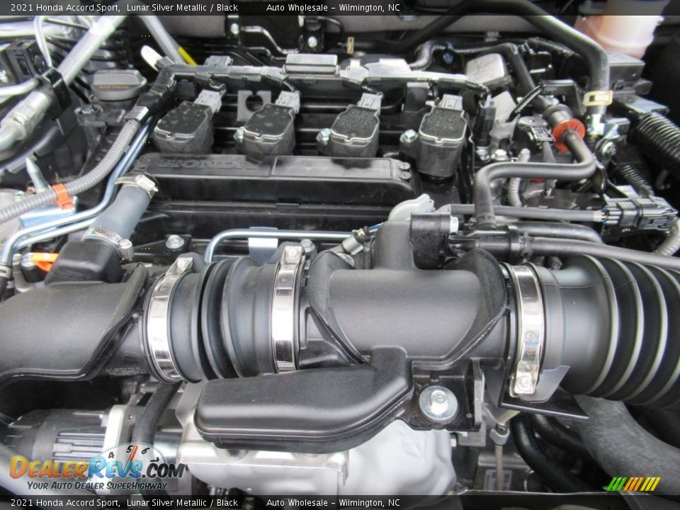 2021 Honda Accord Sport Lunar Silver Metallic / Black Photo #6