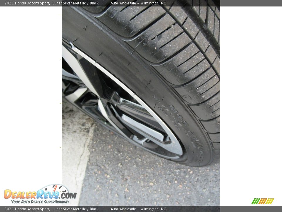 2021 Honda Accord Sport Lunar Silver Metallic / Black Photo #8