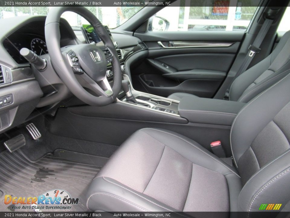 2021 Honda Accord Sport Lunar Silver Metallic / Black Photo #10