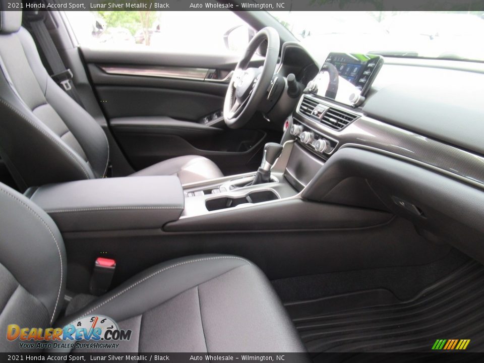 2021 Honda Accord Sport Lunar Silver Metallic / Black Photo #12
