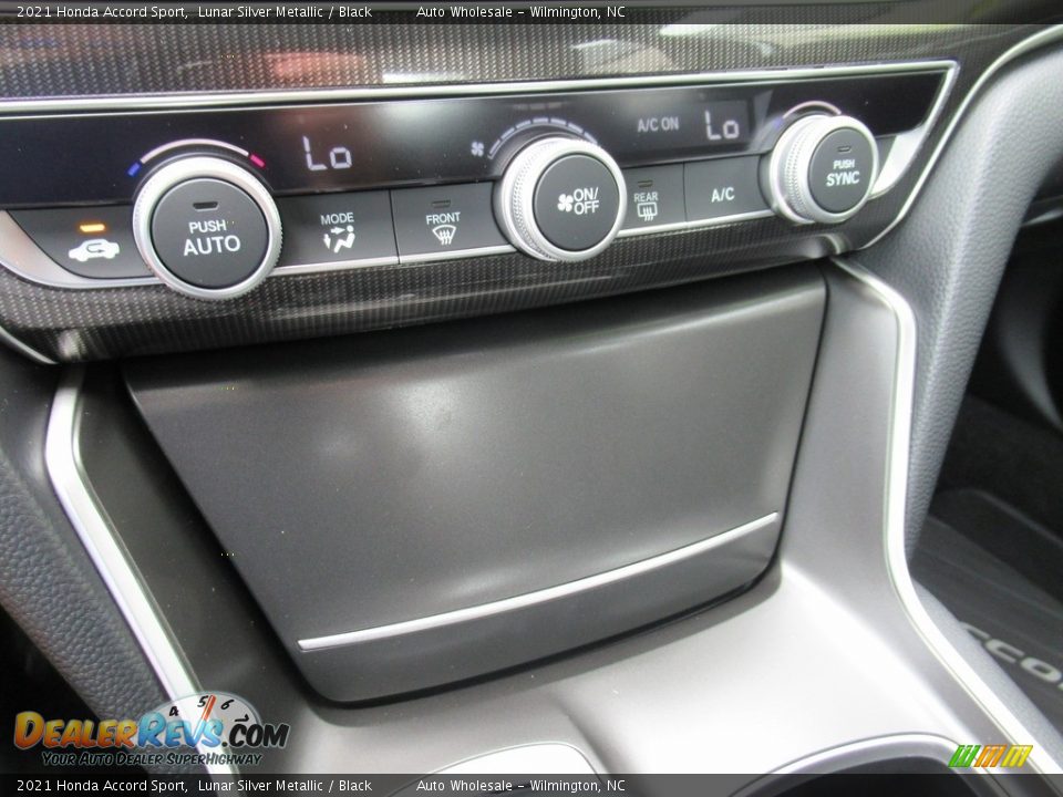 2021 Honda Accord Sport Lunar Silver Metallic / Black Photo #17
