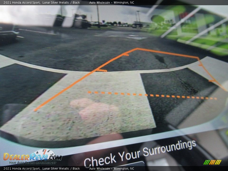 2021 Honda Accord Sport Lunar Silver Metallic / Black Photo #18