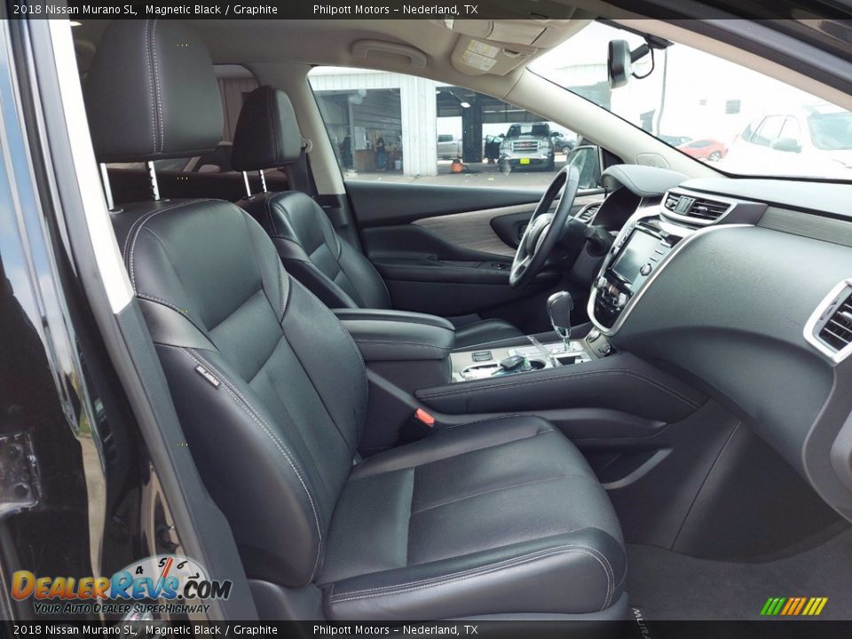 2018 Nissan Murano SL Magnetic Black / Graphite Photo #29