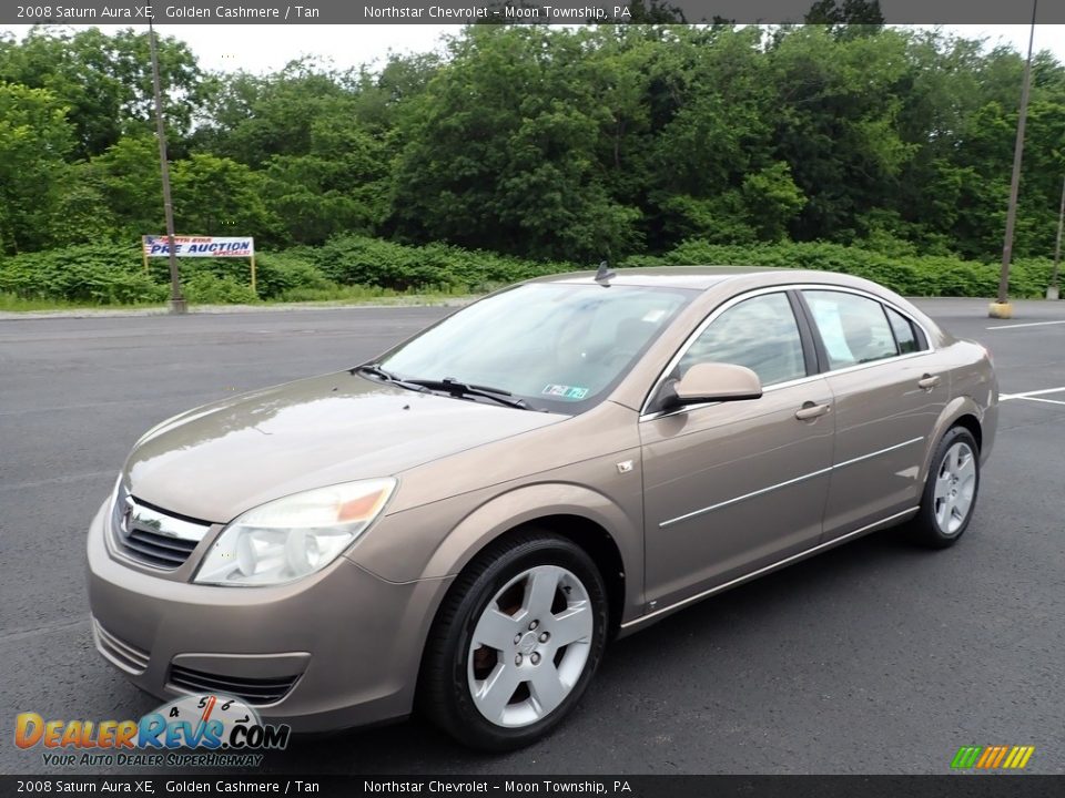 2008 Saturn Aura XE Golden Cashmere / Tan Photo #1