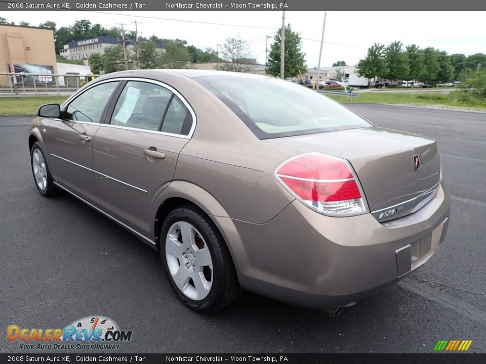 2008 Saturn Aura XE Golden Cashmere / Tan Photo #2