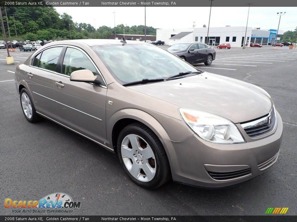 2008 Saturn Aura XE Golden Cashmere / Tan Photo #5