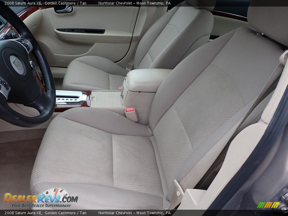 2008 Saturn Aura XE Golden Cashmere / Tan Photo #8