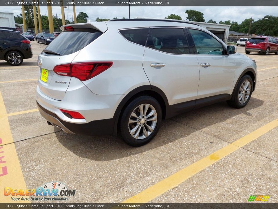 Sparkling Silver 2017 Hyundai Santa Fe Sport 2.0T Photo #3