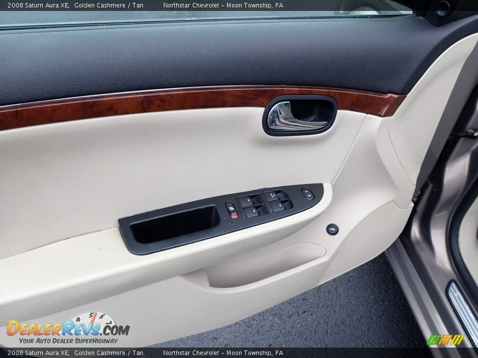 2008 Saturn Aura XE Golden Cashmere / Tan Photo #11