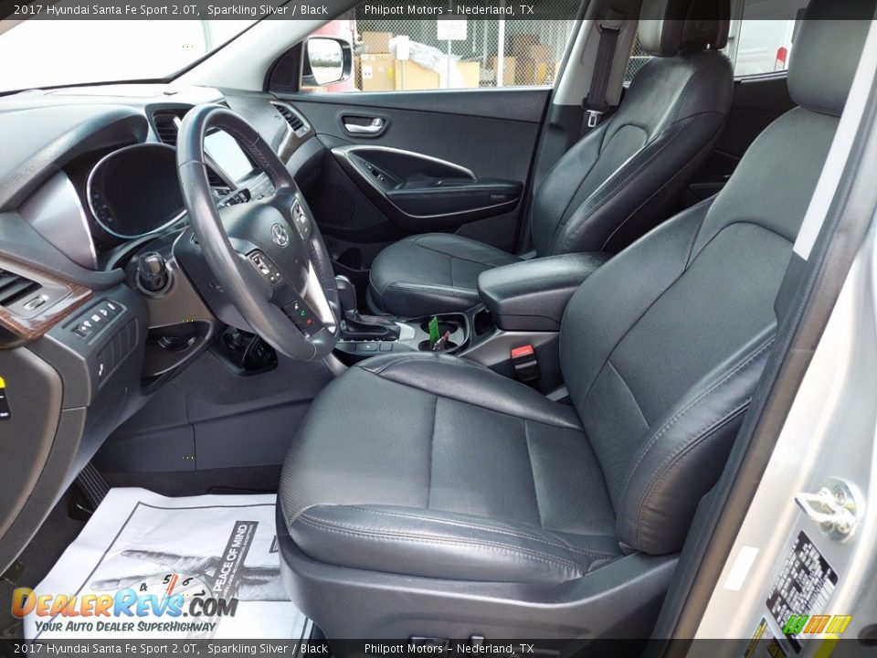 Front Seat of 2017 Hyundai Santa Fe Sport 2.0T Photo #4