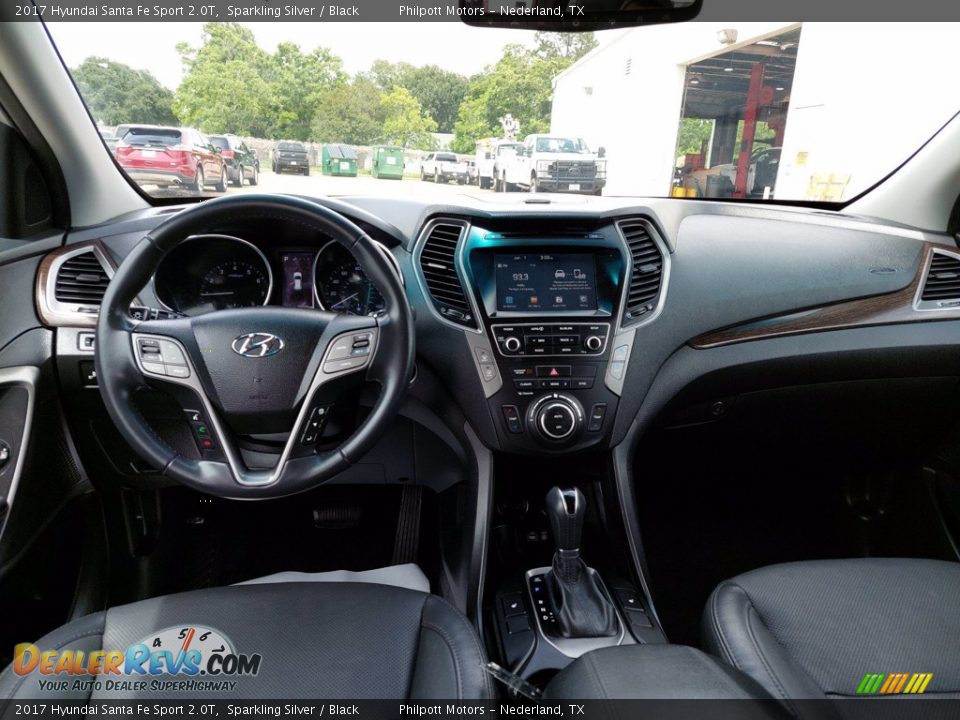 Dashboard of 2017 Hyundai Santa Fe Sport 2.0T Photo #5