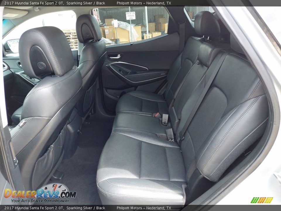 Rear Seat of 2017 Hyundai Santa Fe Sport 2.0T Photo #6