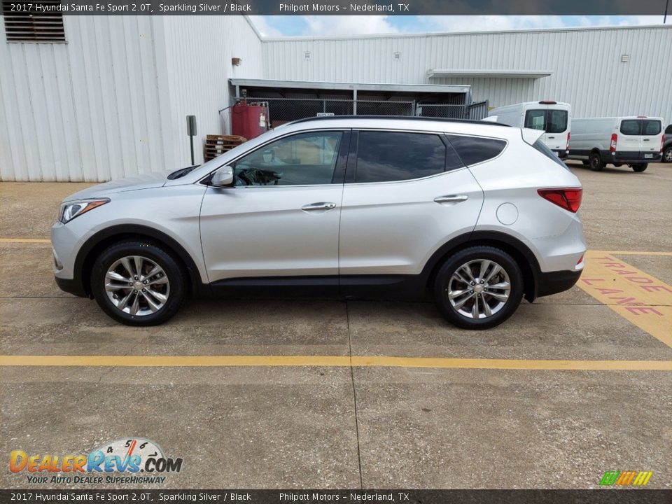 Sparkling Silver 2017 Hyundai Santa Fe Sport 2.0T Photo #7