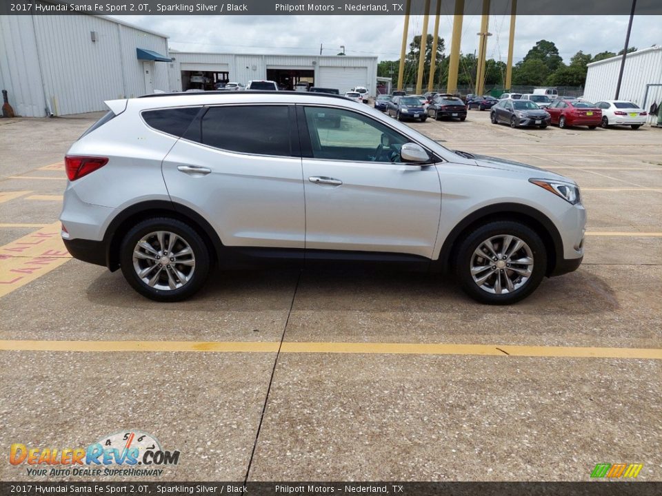 Sparkling Silver 2017 Hyundai Santa Fe Sport 2.0T Photo #12