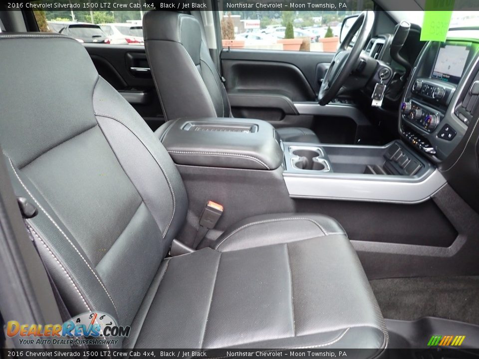 Front Seat of 2016 Chevrolet Silverado 1500 LTZ Crew Cab 4x4 Photo #14