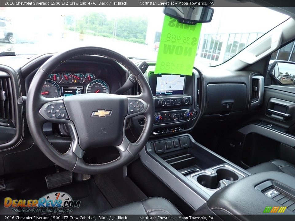 Front Seat of 2016 Chevrolet Silverado 1500 LTZ Crew Cab 4x4 Photo #21