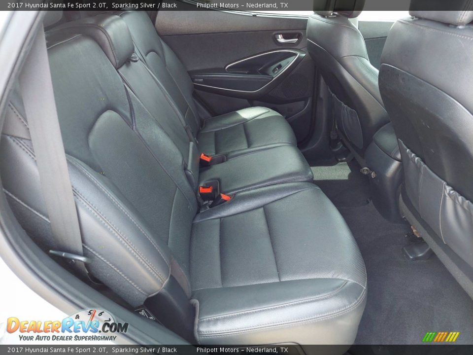 Rear Seat of 2017 Hyundai Santa Fe Sport 2.0T Photo #28