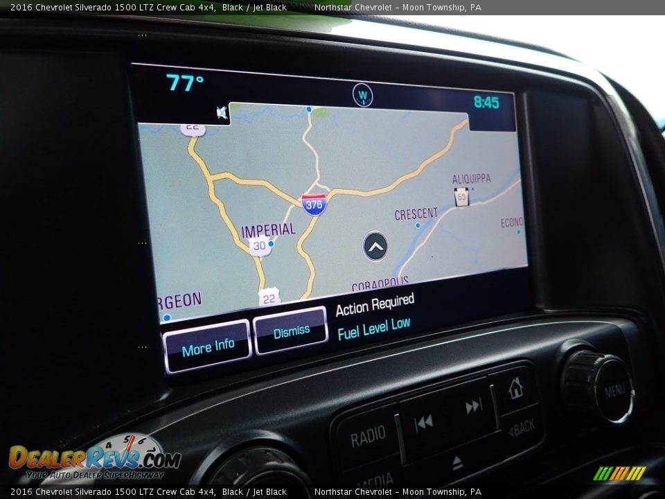 Navigation of 2016 Chevrolet Silverado 1500 LTZ Crew Cab 4x4 Photo #26