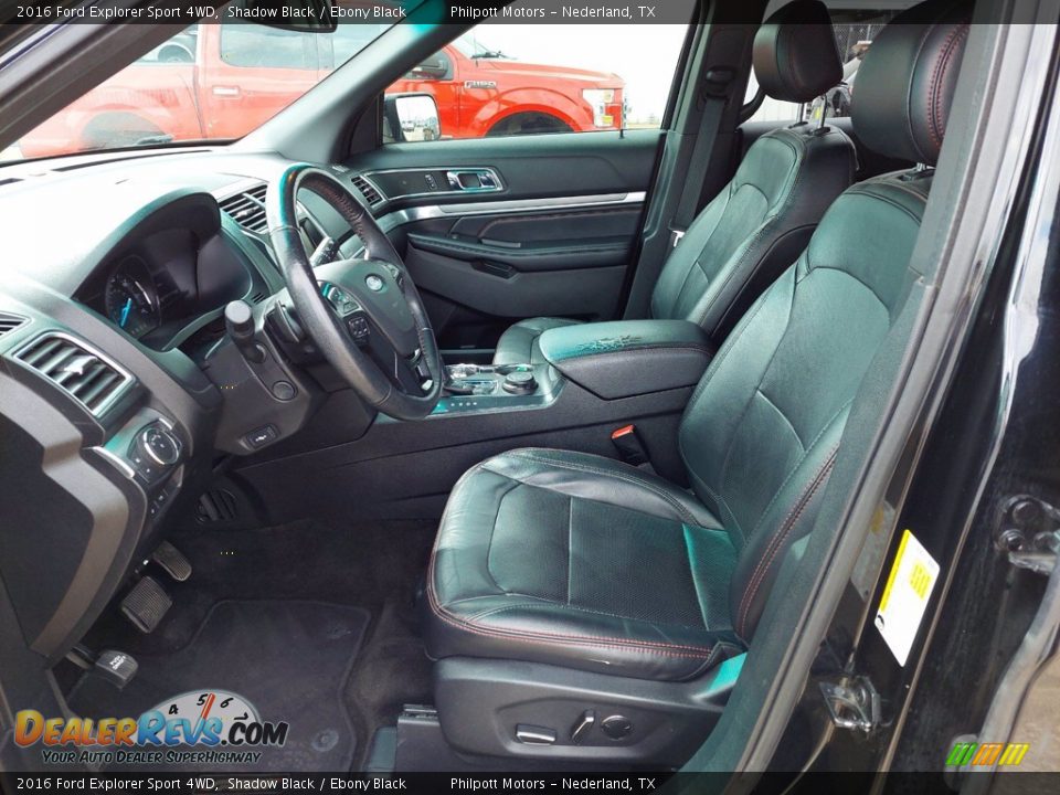 2016 Ford Explorer Sport 4WD Shadow Black / Ebony Black Photo #4
