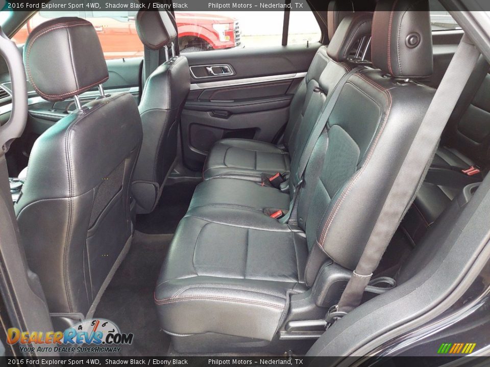 2016 Ford Explorer Sport 4WD Shadow Black / Ebony Black Photo #6