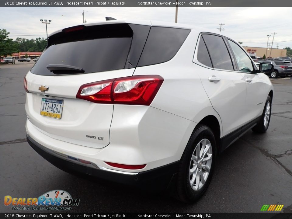 2018 Chevrolet Equinox LT AWD Iridescent Pearl Tricoat / Jet Black Photo #8