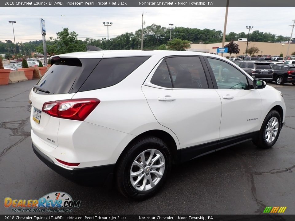 2018 Chevrolet Equinox LT AWD Iridescent Pearl Tricoat / Jet Black Photo #9