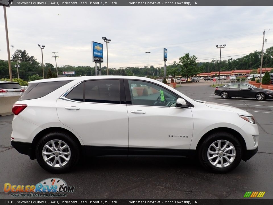 2018 Chevrolet Equinox LT AWD Iridescent Pearl Tricoat / Jet Black Photo #10