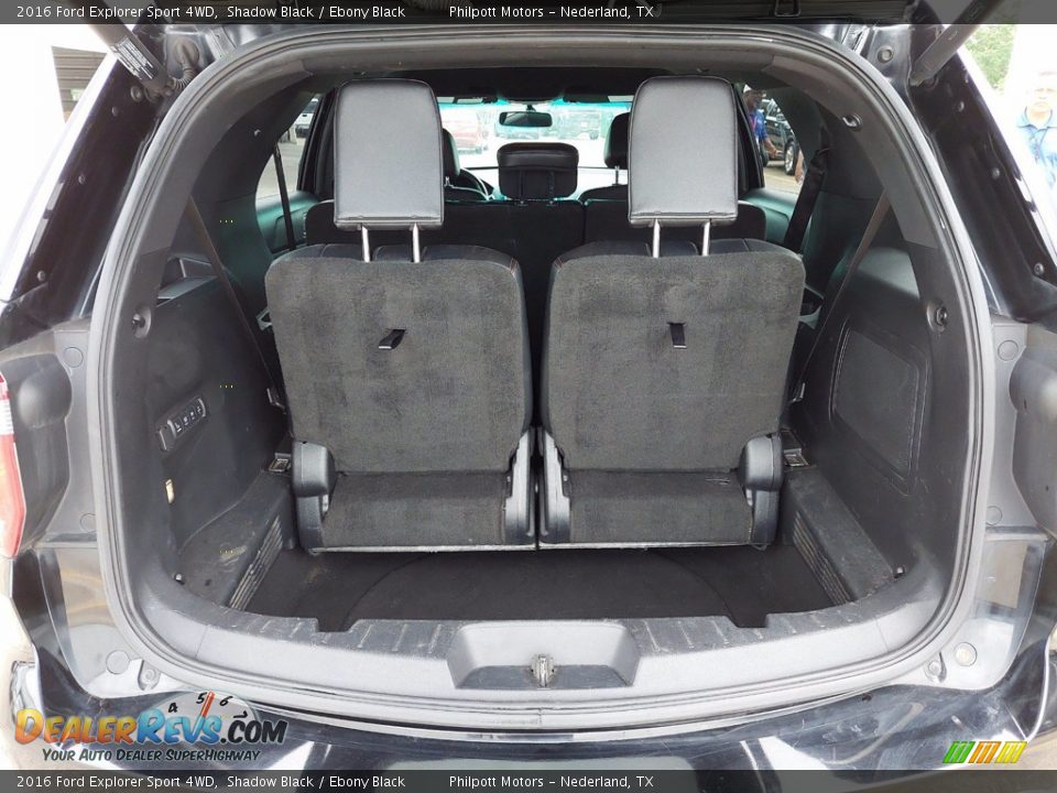 2016 Ford Explorer Sport 4WD Shadow Black / Ebony Black Photo #26