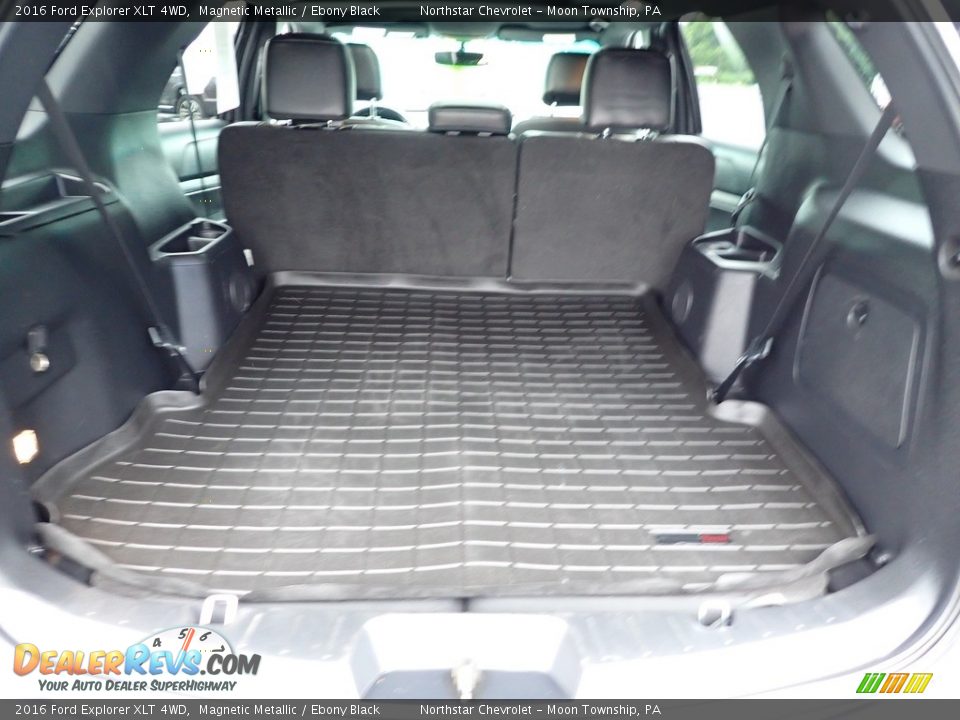 2016 Ford Explorer XLT 4WD Magnetic Metallic / Ebony Black Photo #7