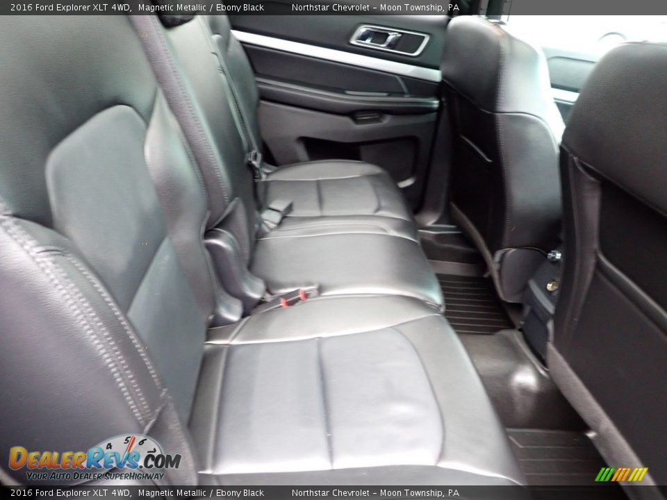 2016 Ford Explorer XLT 4WD Magnetic Metallic / Ebony Black Photo #19