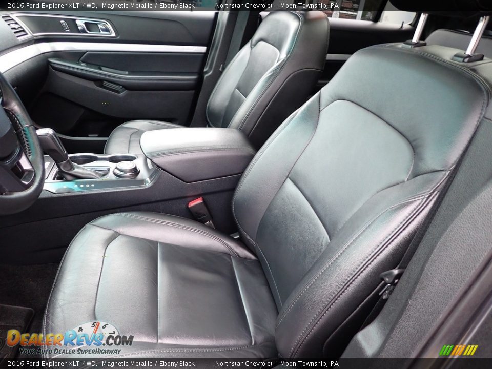 2016 Ford Explorer XLT 4WD Magnetic Metallic / Ebony Black Photo #20