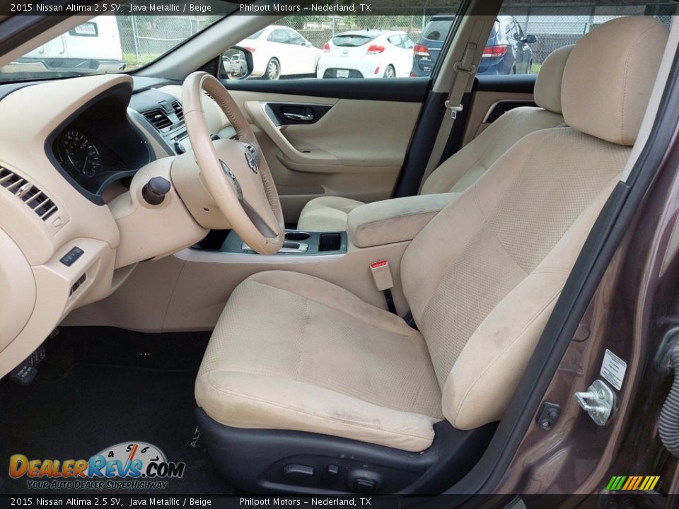 2015 Nissan Altima 2.5 SV Java Metallic / Beige Photo #4