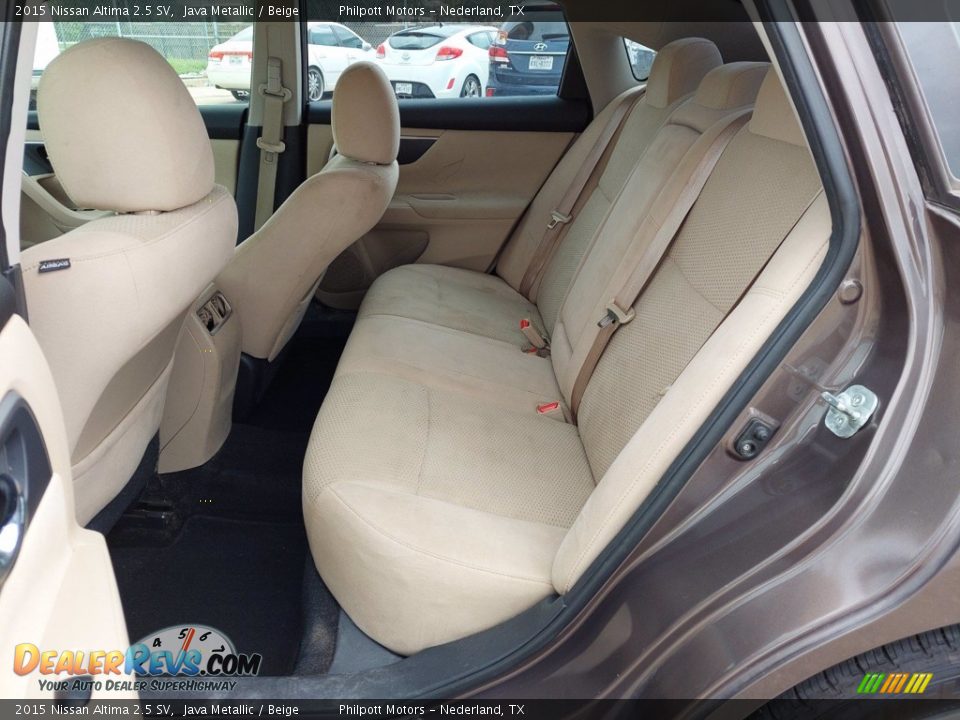 2015 Nissan Altima 2.5 SV Java Metallic / Beige Photo #6