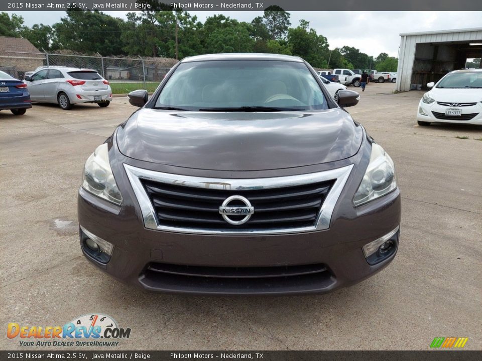 2015 Nissan Altima 2.5 SV Java Metallic / Beige Photo #9