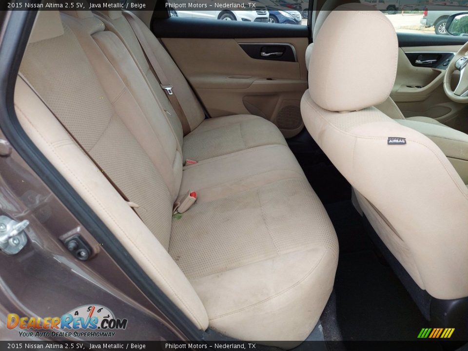 2015 Nissan Altima 2.5 SV Java Metallic / Beige Photo #25