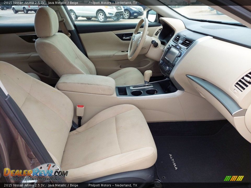 2015 Nissan Altima 2.5 SV Java Metallic / Beige Photo #27